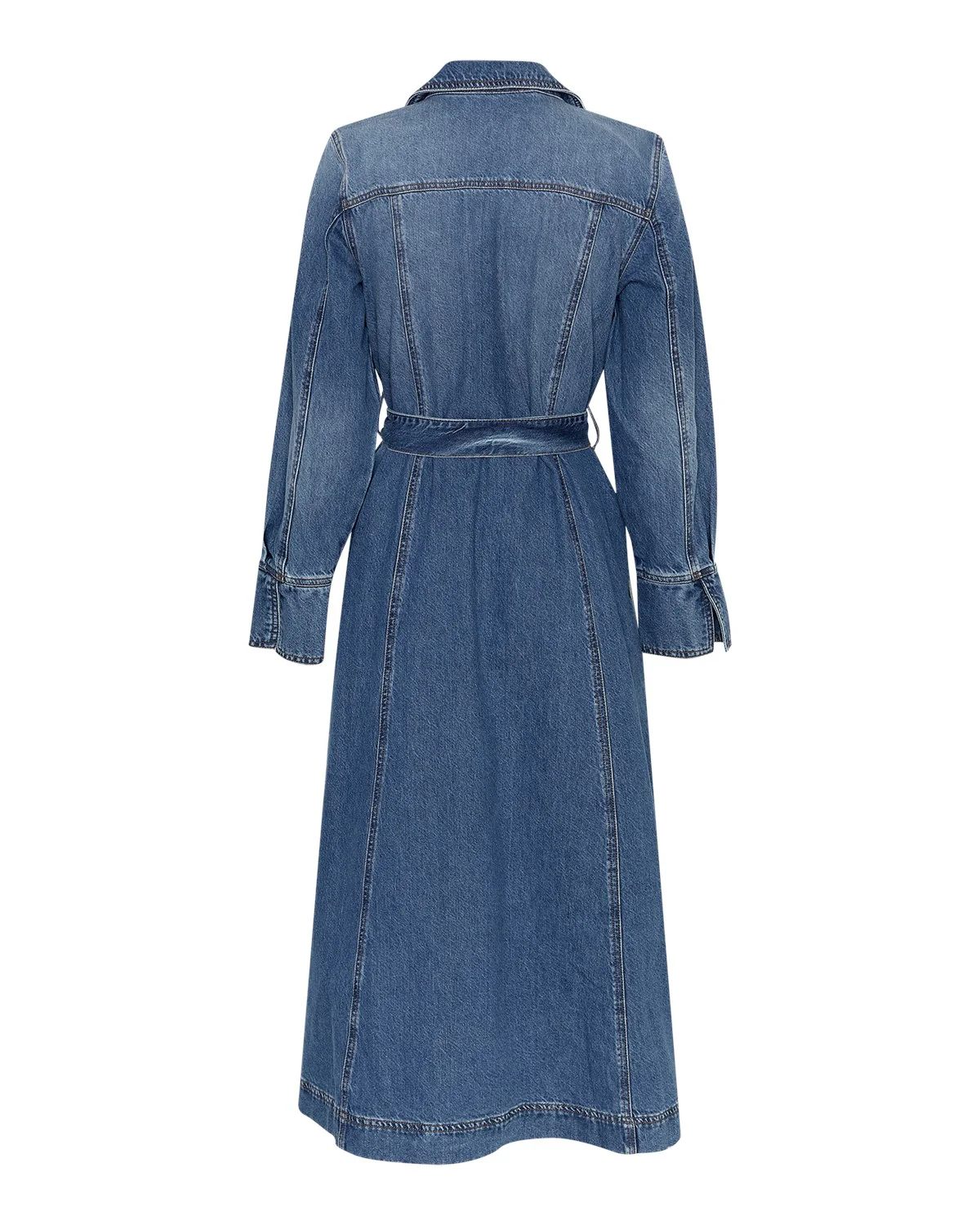 Turo Shirt Dress  Blue - Image 2