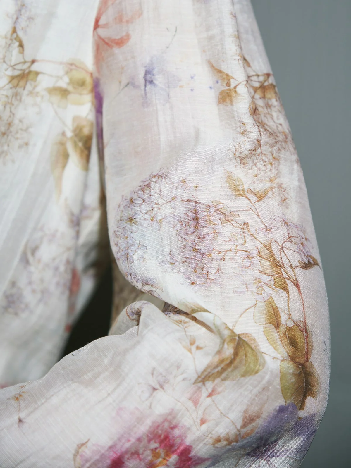 Silfi Vintage Flower Dress  Off White - Image 3