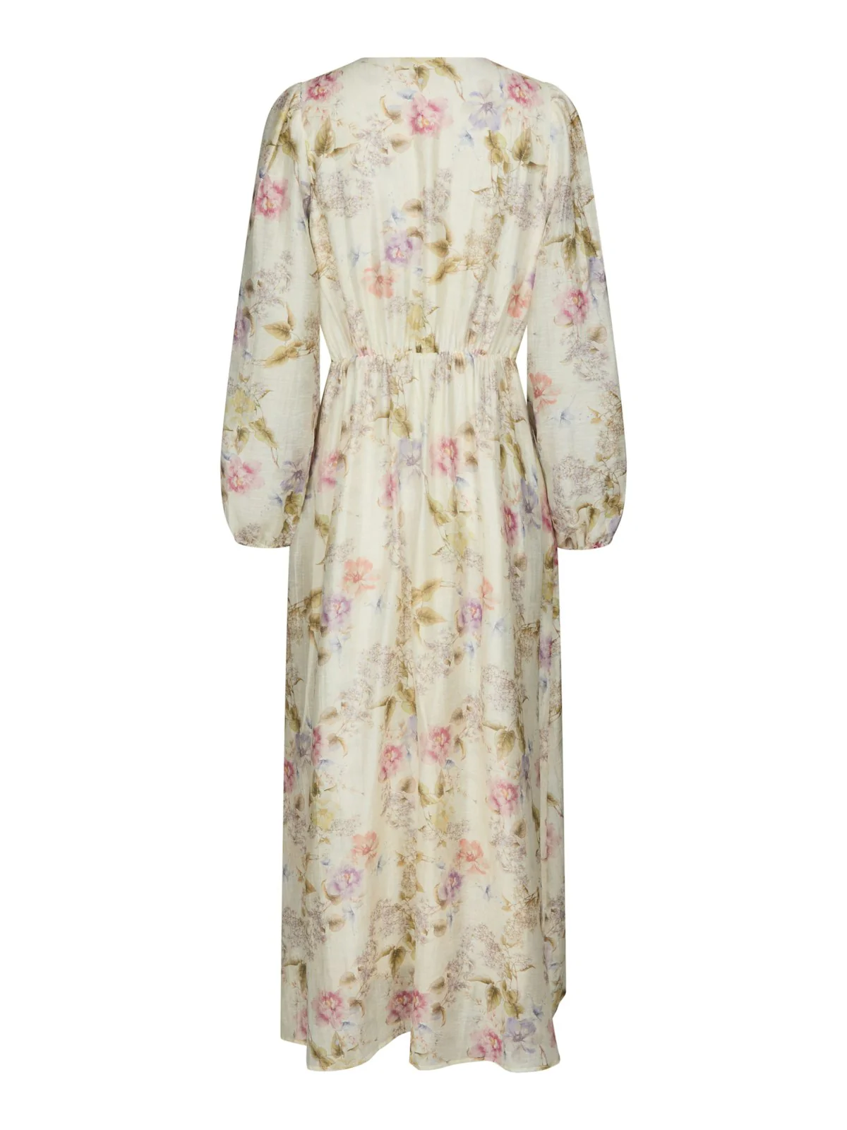 Silfi Vintage Flower Dress  Off White - Image 4