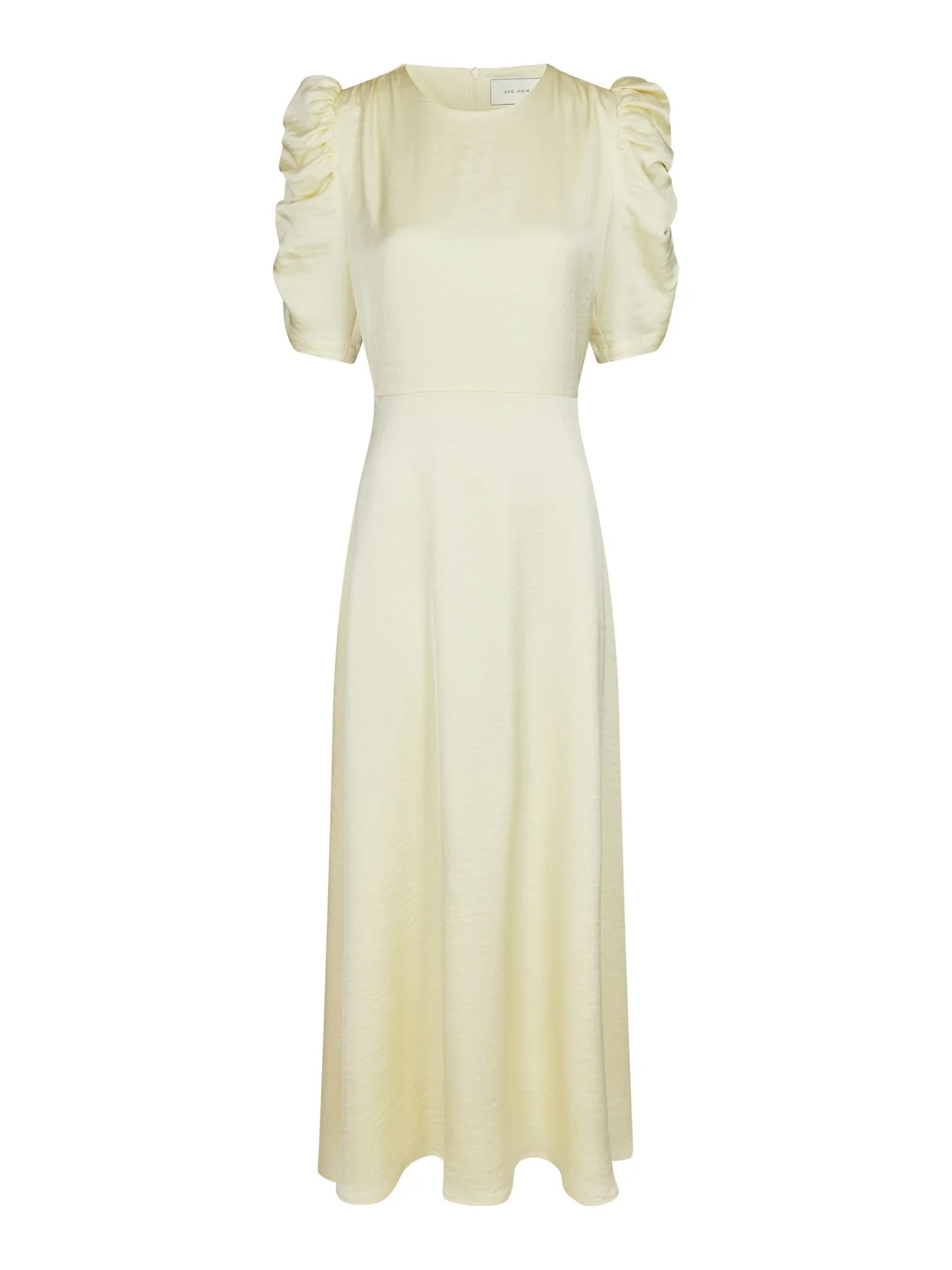 Benuti Solid Dress  Light Yellow