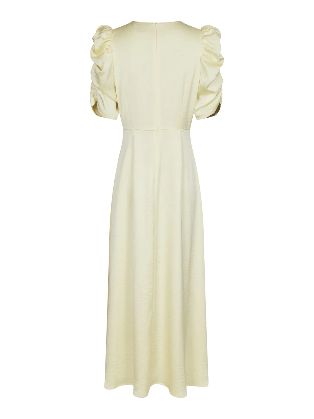 Benuti Solid Dress  Light Yellow - Image 8