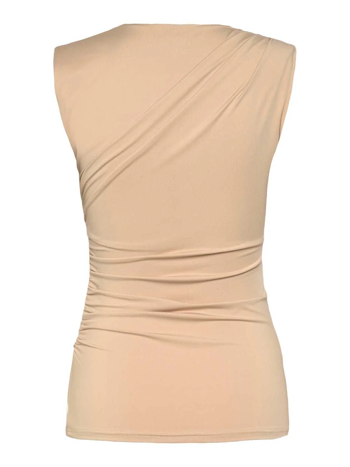 RWBillie SL Drape Top  Safari - Image 2