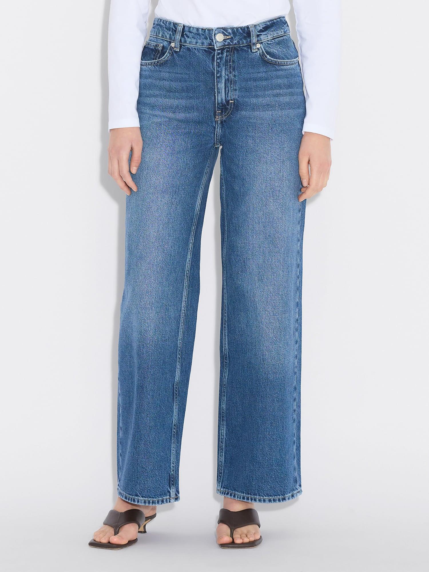 W Wide Jeans Blue - Image 3