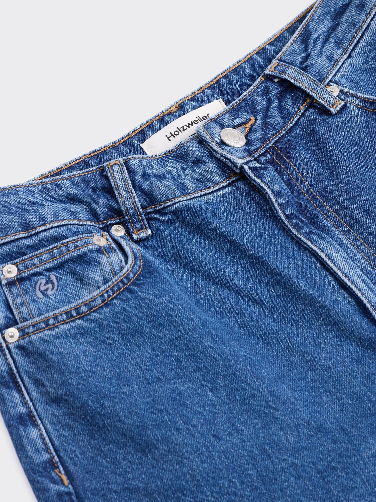 W Wide Jeans Blue - Image 5