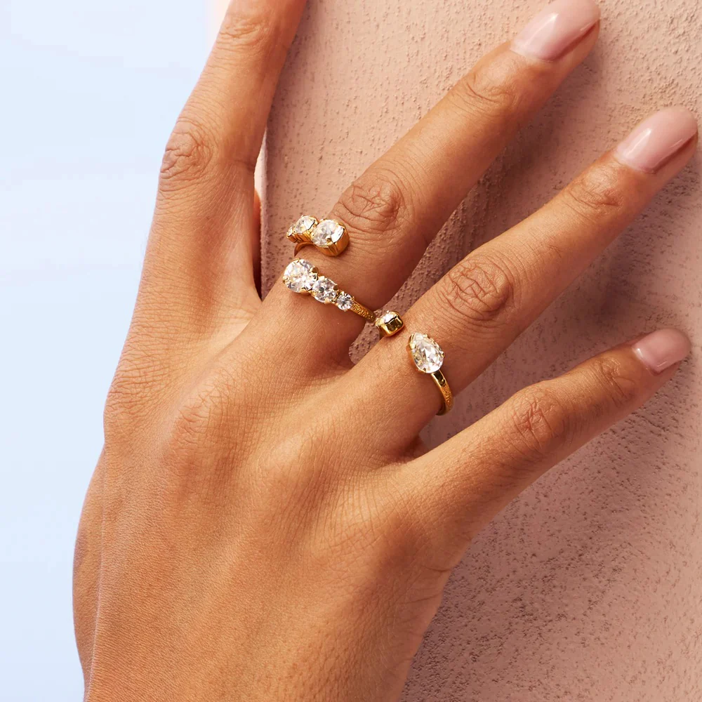 Amelia  Ring  Crystal - Image 2