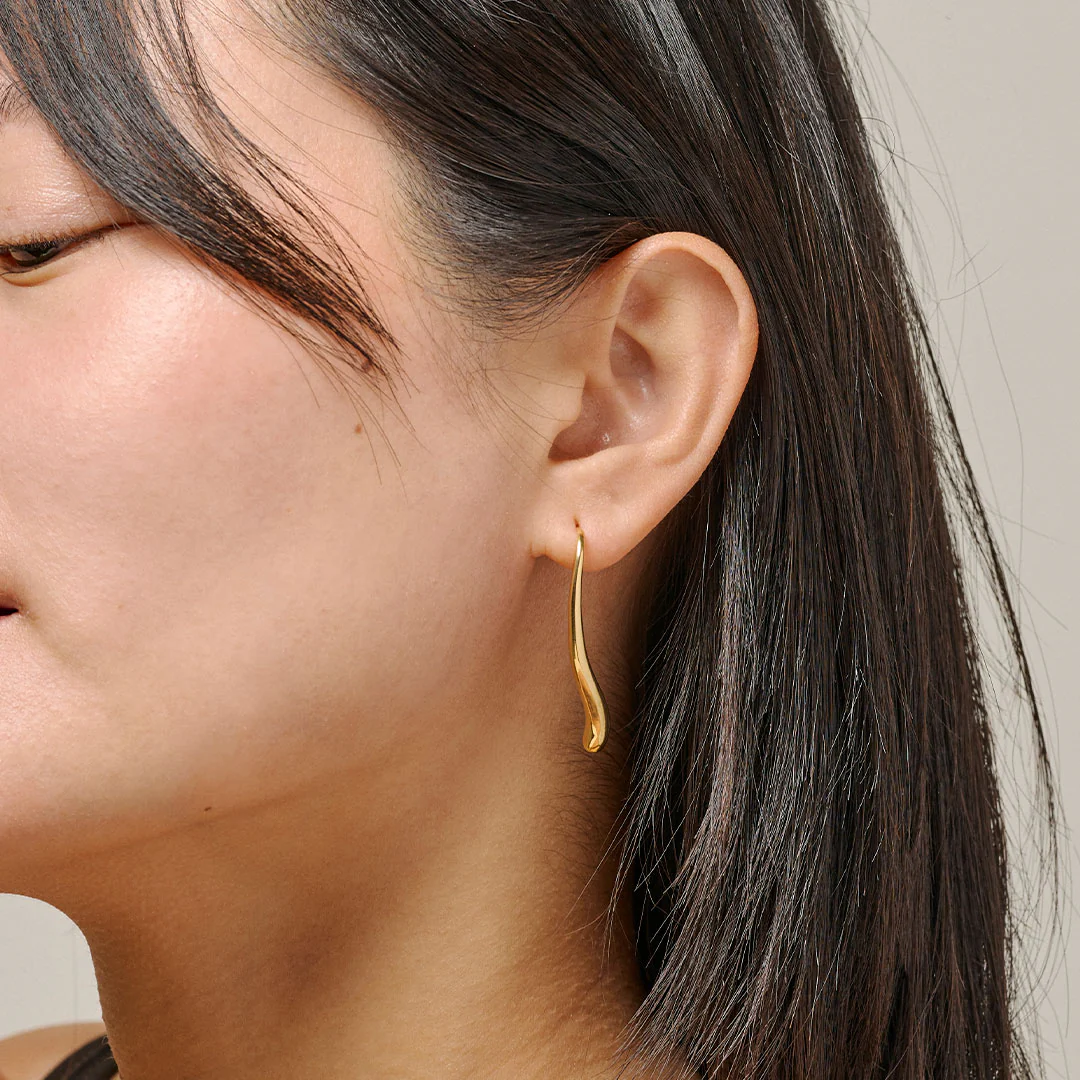 Earrings, Elvira 925S/Gp - Image 2