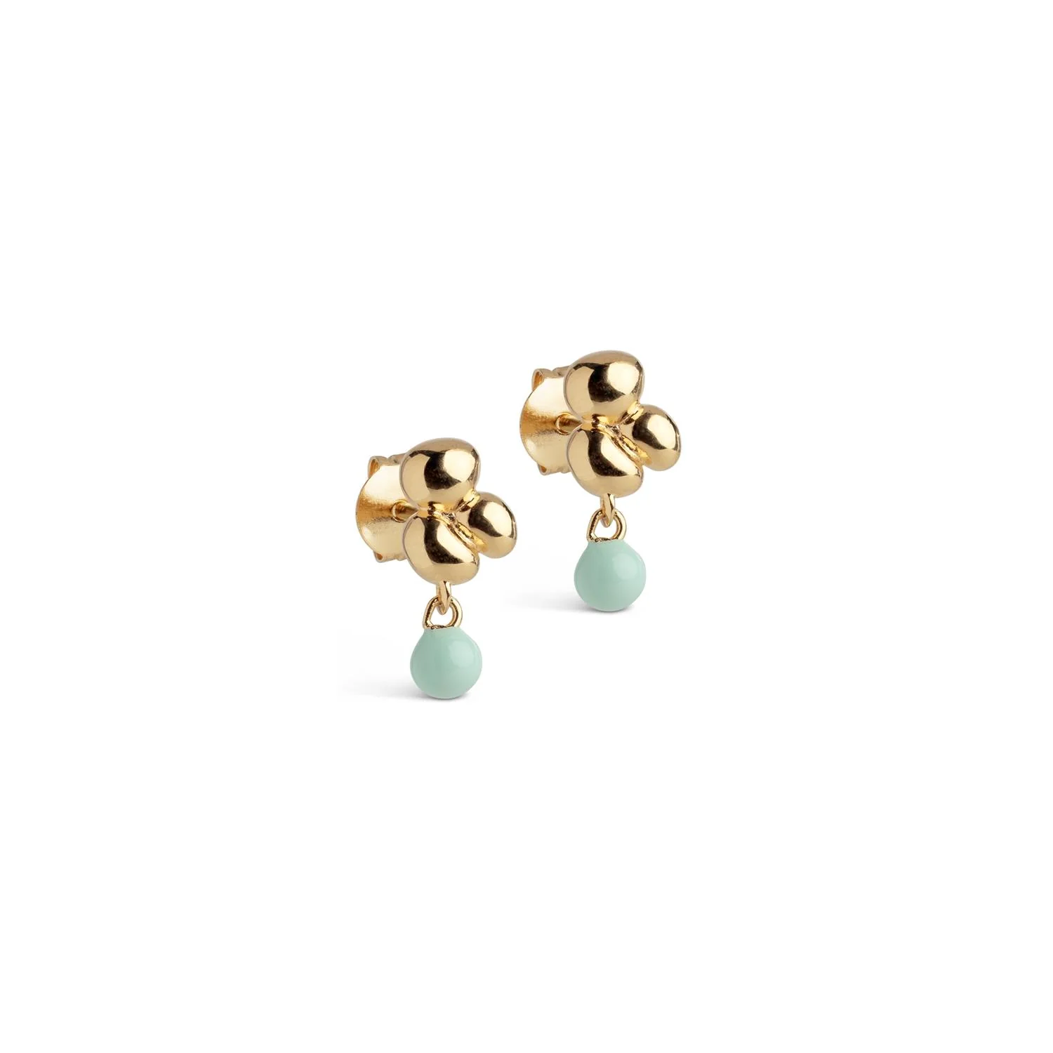Earrings, Nara Ball Mint