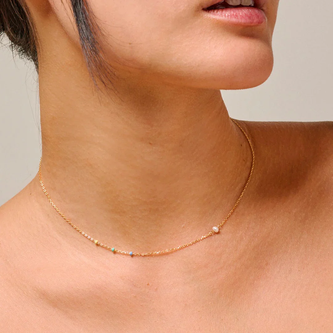 Necklace, Lola Simple  Citrus Sky - Image 2