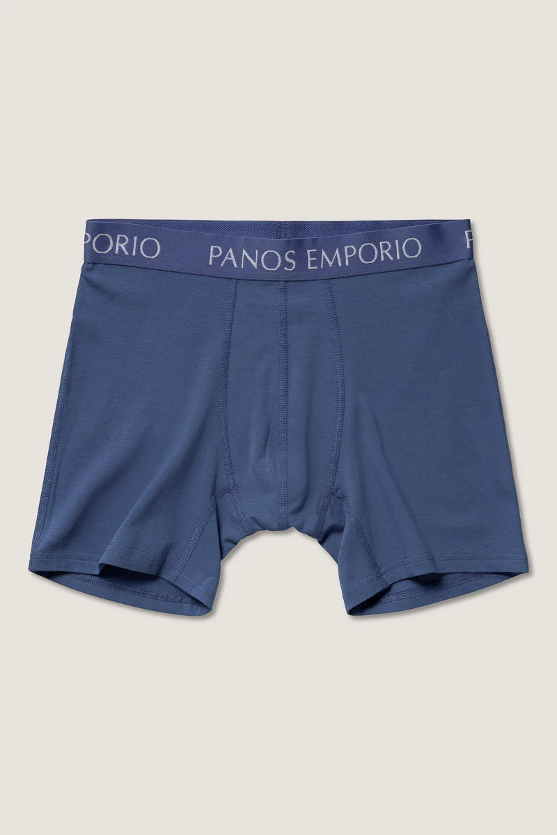 3pk Base Bamboo Boxer  Poseidon/High Tide/Water - Image 3
