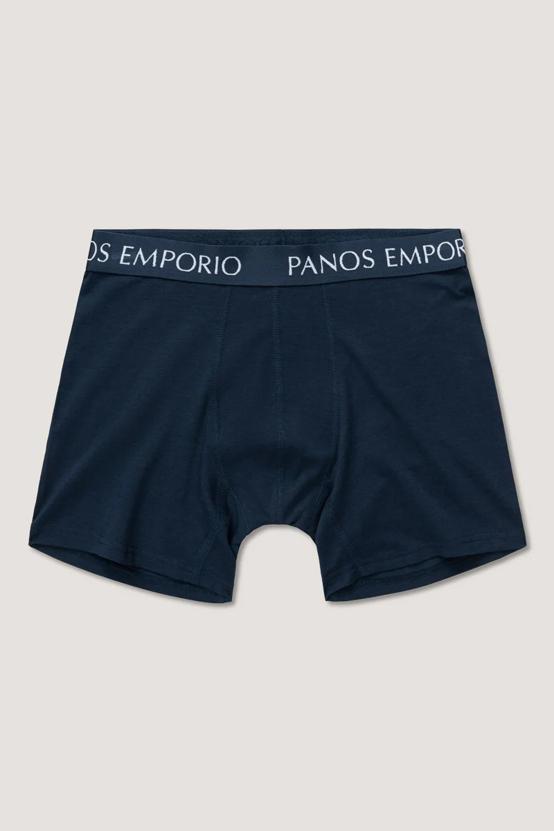 3pk Base Bamboo Boxer  Navy/Lipstick Red/Water - Image 2