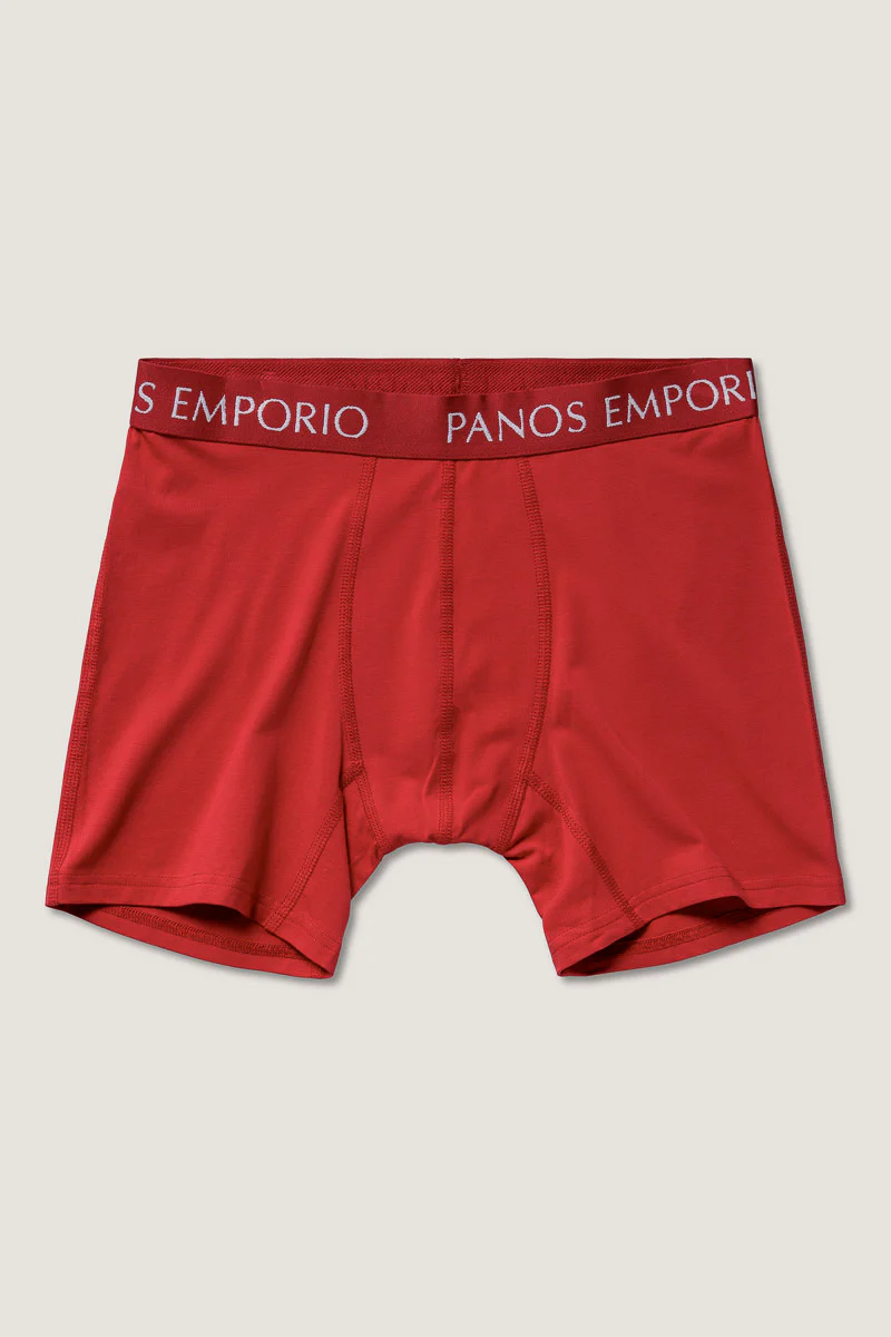 3pk Base Bamboo Boxer  Navy/Lipstick Red/Water - Image 4
