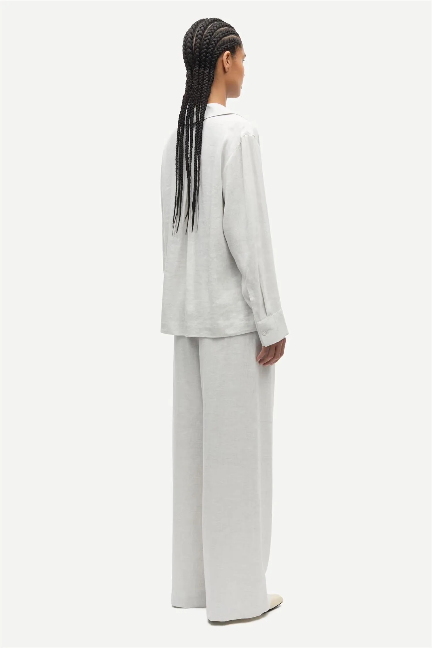 Saiben Shirt 15931  Light Grey Mel. - Image 6