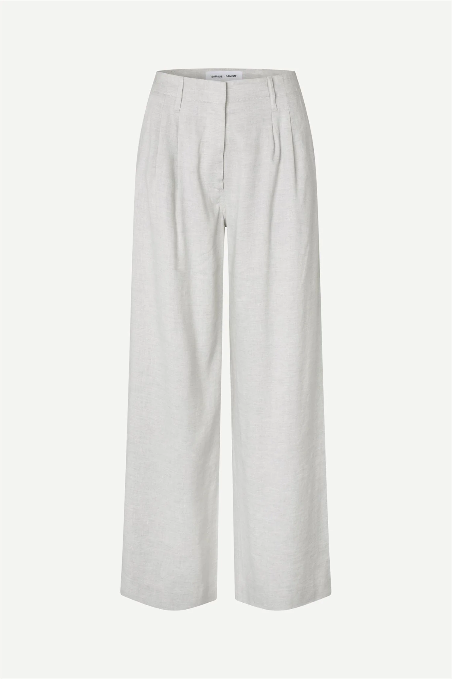 Saiben Trousers  Light Grey Mel.