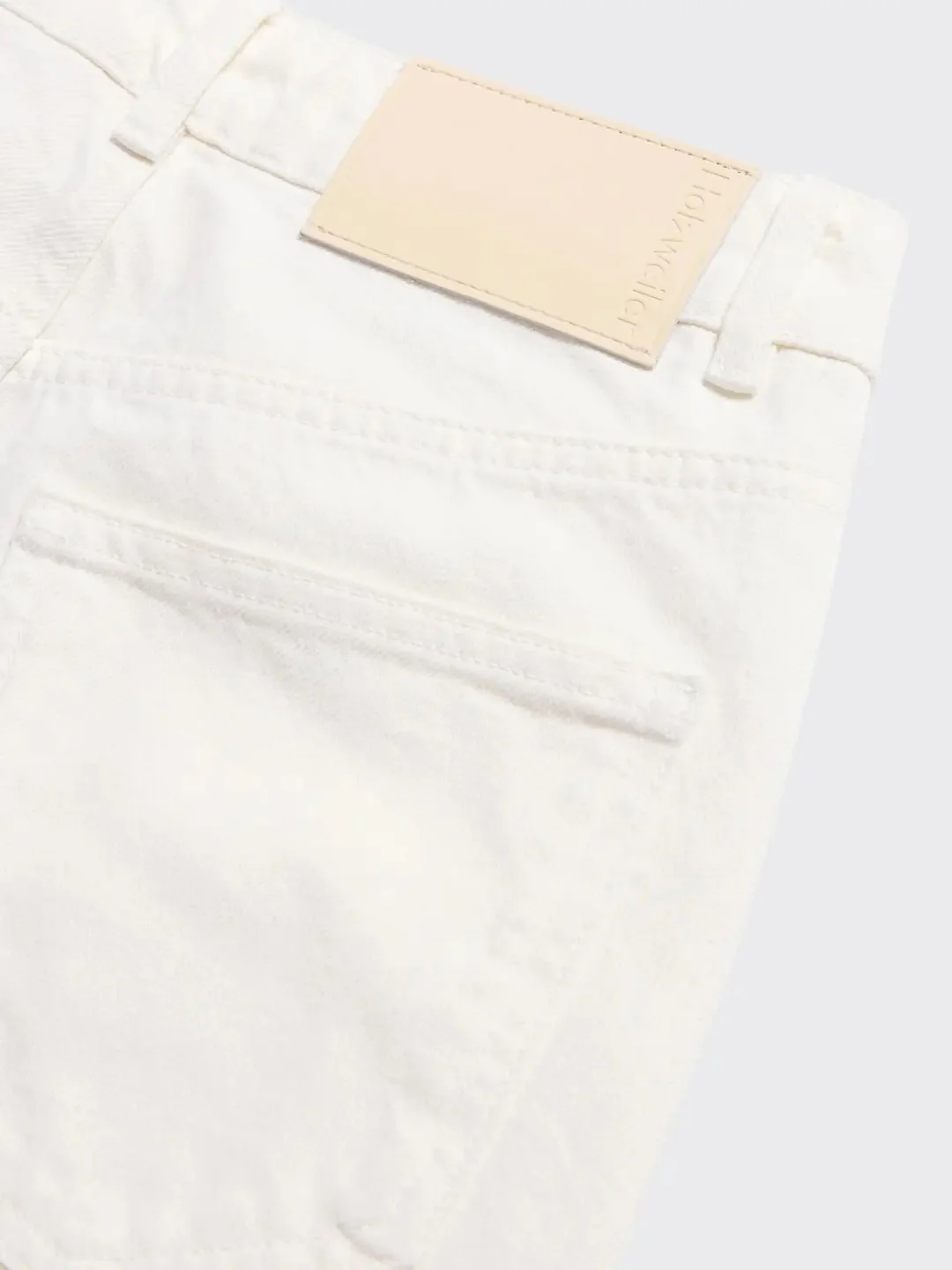 W Wide Jeans Ecru - Image 6