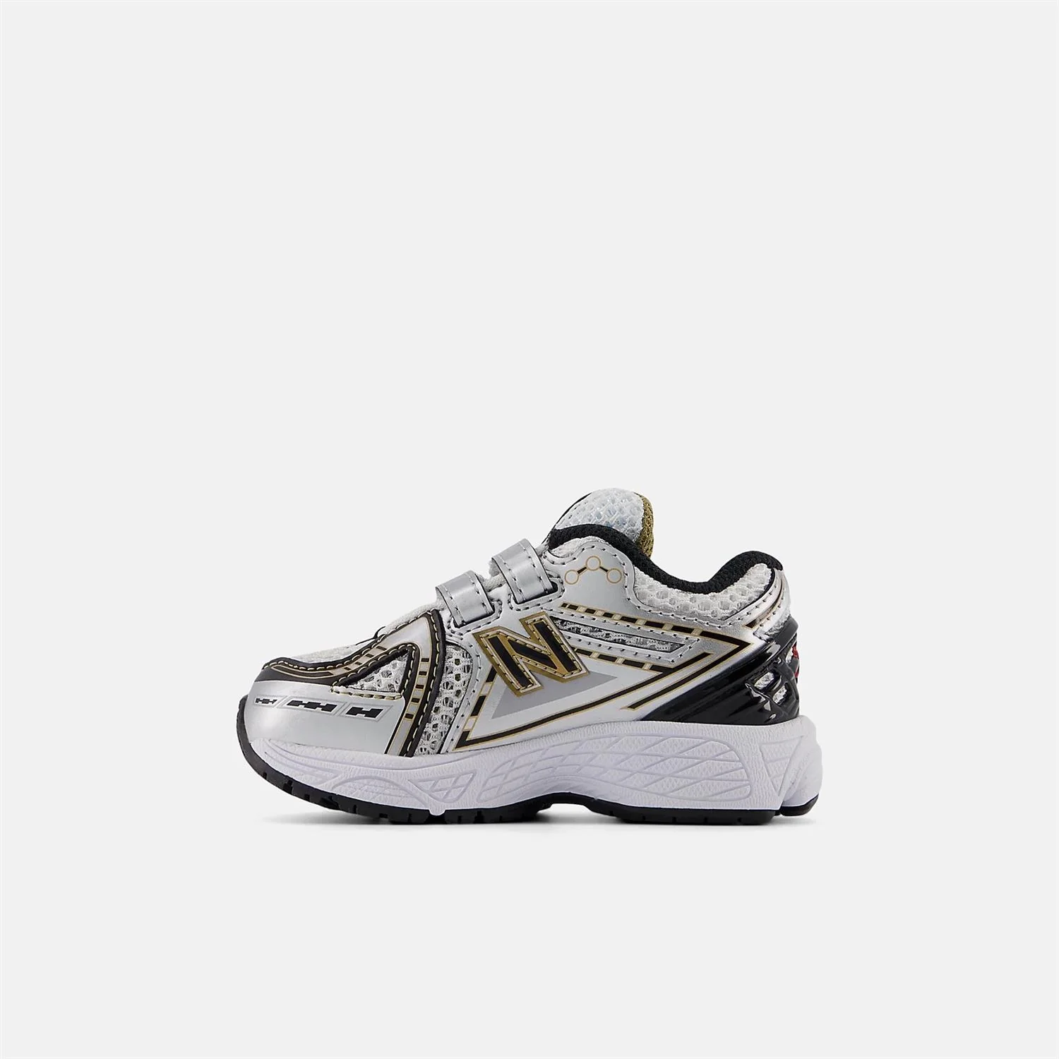 New Balance 1906 Kids Hook & Loop Silver Metallic - Image 2