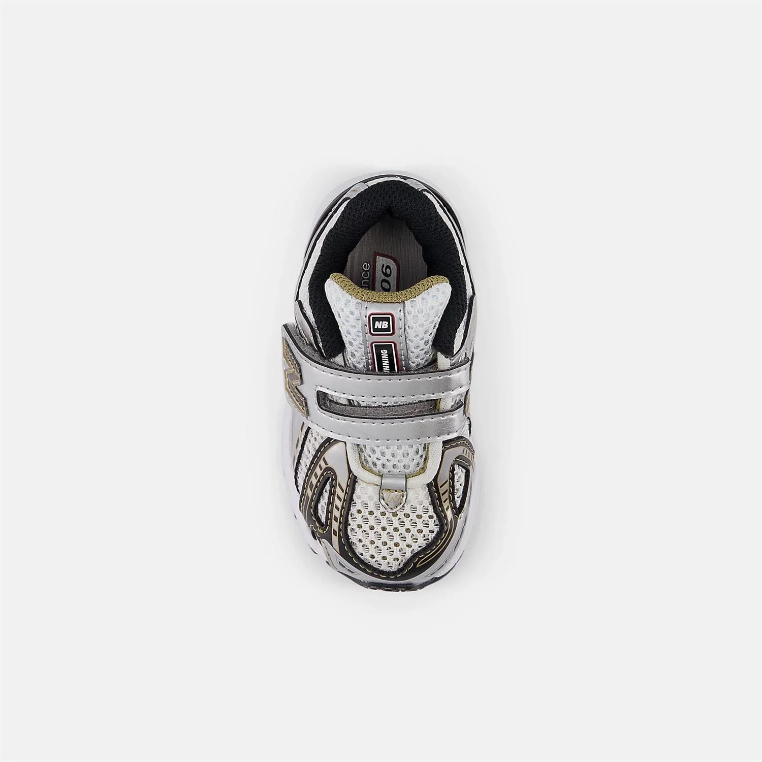 New Balance 1906 Kids Hook & Loop Silver Metallic - Image 3
