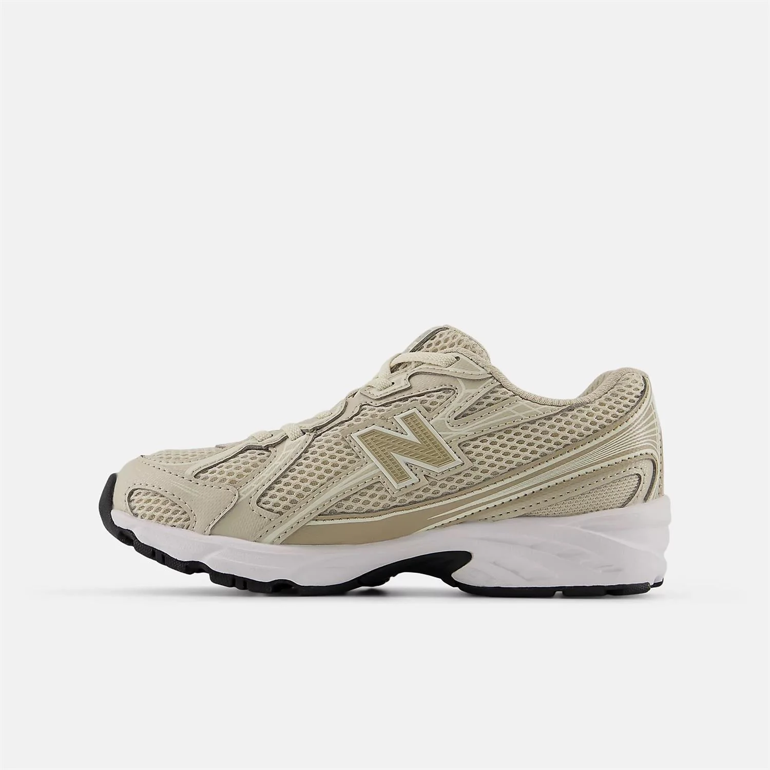New Balance 740 Kids Bungee Lace  Timberwolf - Image 2