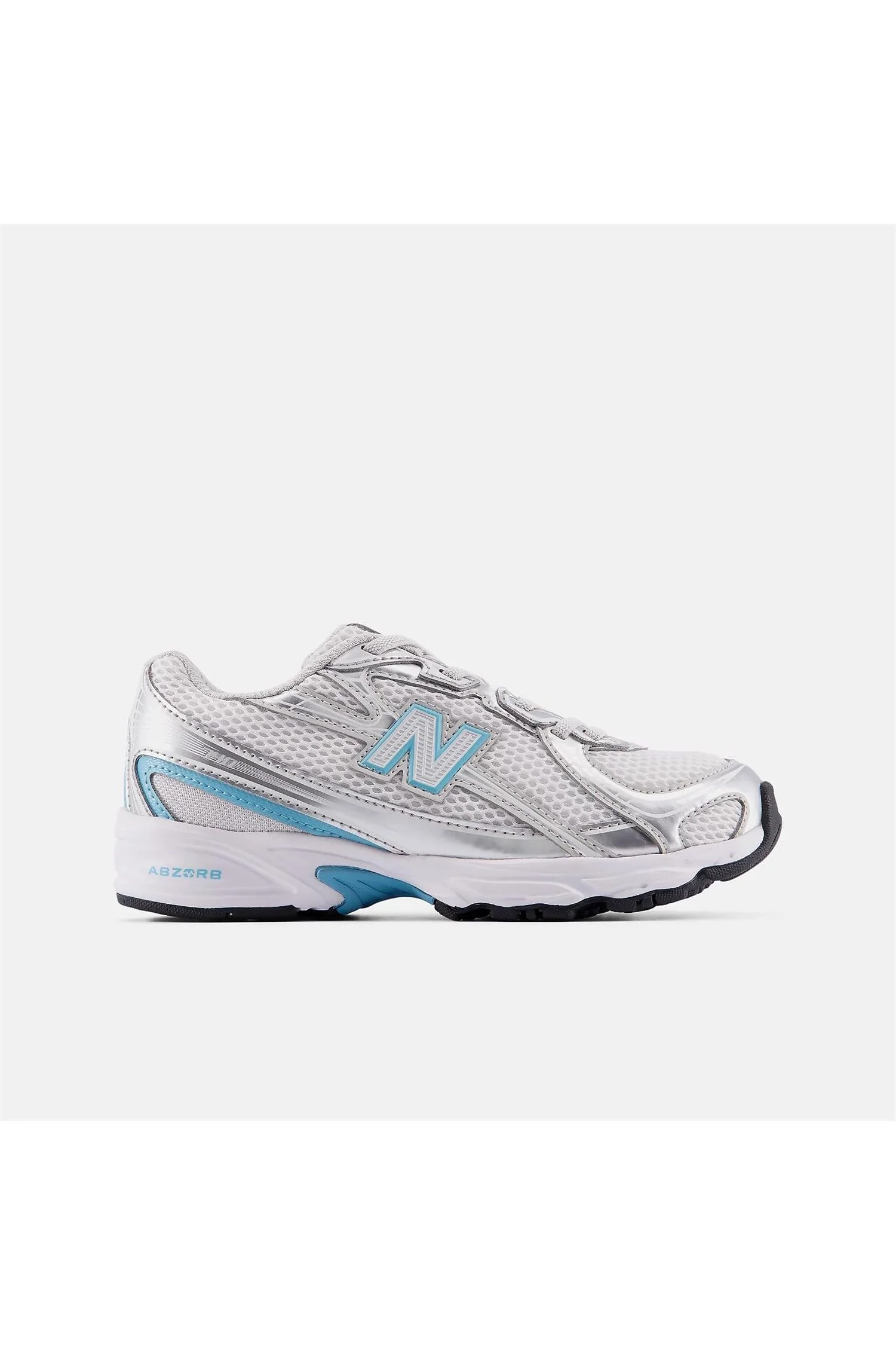 New Balance 740 Kids Bungee Lace  Grey Matter