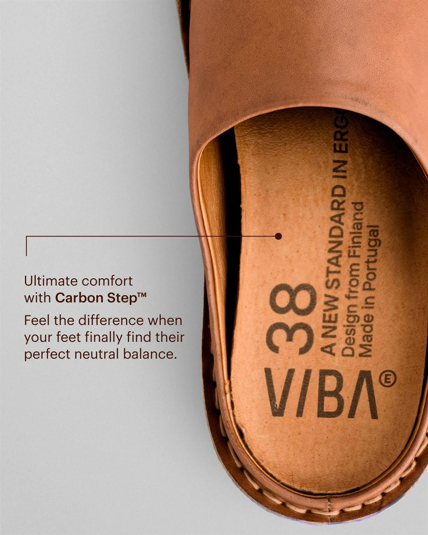 Roma leather  Cognac Brown - Image 3