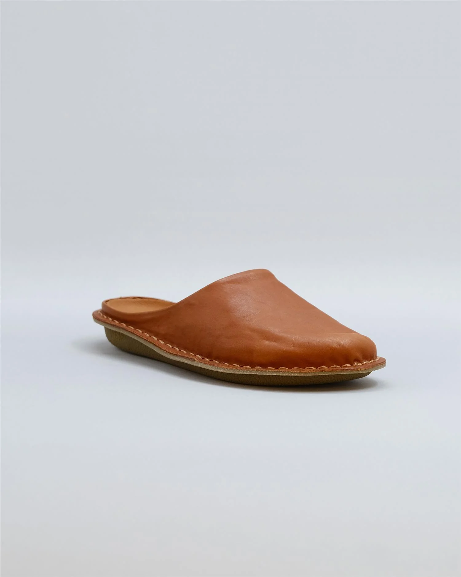 Roma leather  Cognac Brown - Image 4