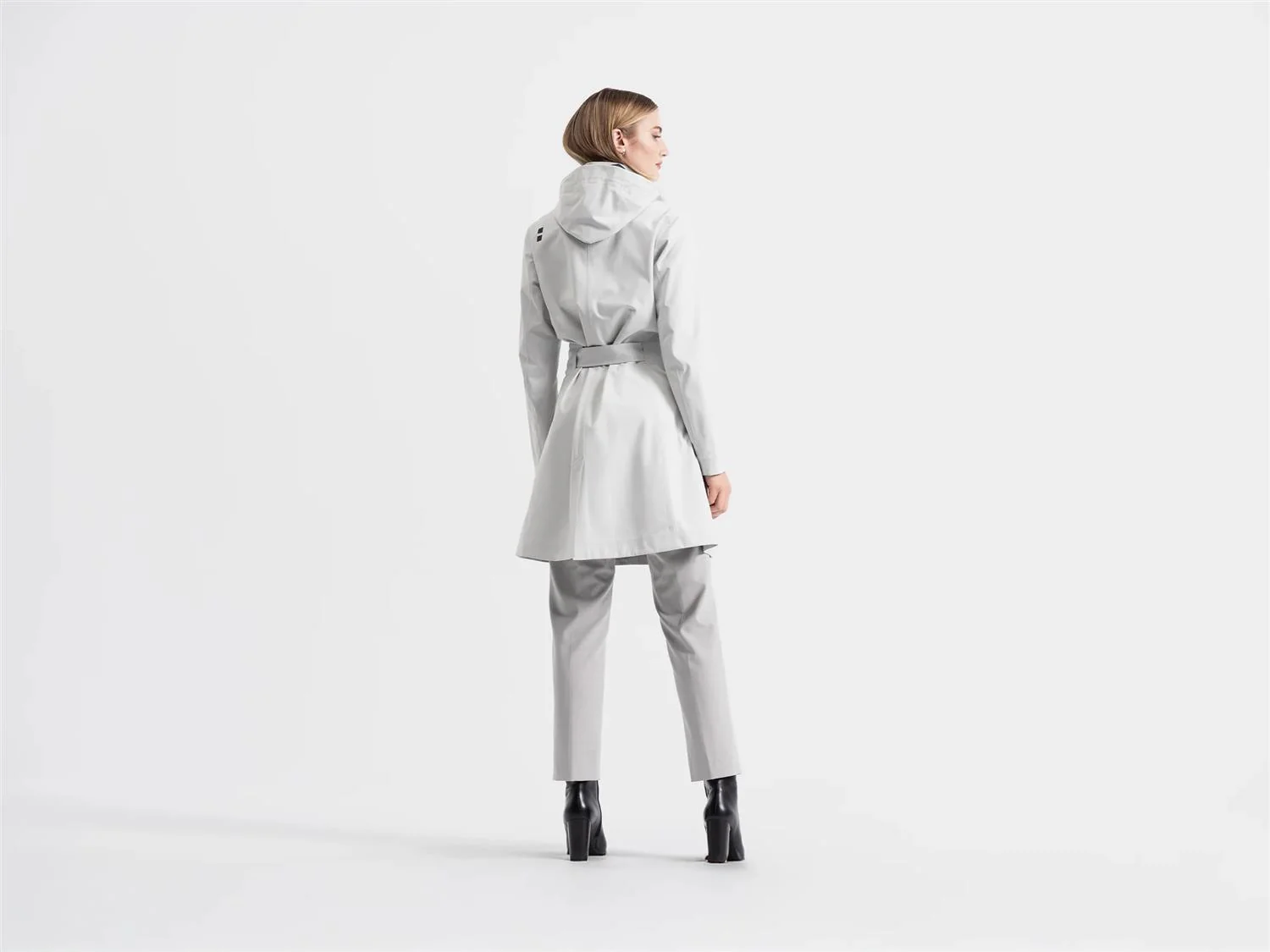 Elektra coat  Chalk - Image 5