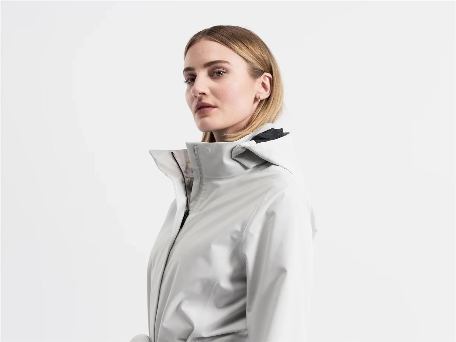 Elektra coat  Chalk - Image 7