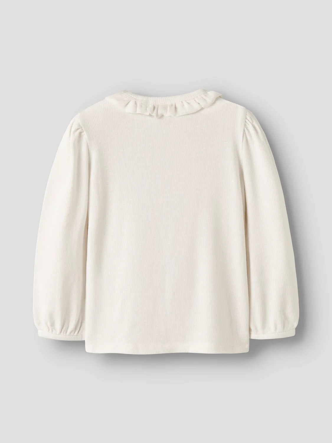 Frijo Ls Slim Top  Offwhite - Image 3