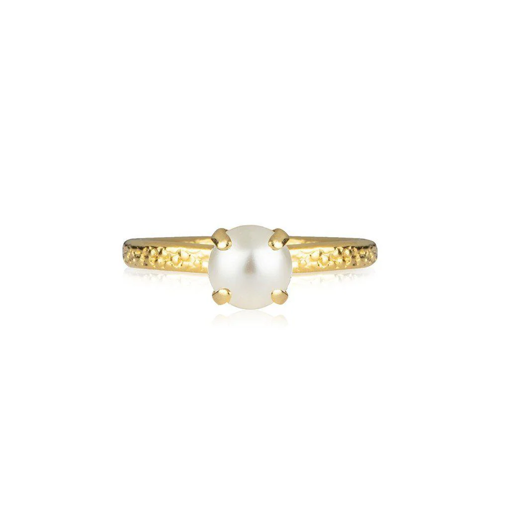 NATTI RING GOLD  Pearl