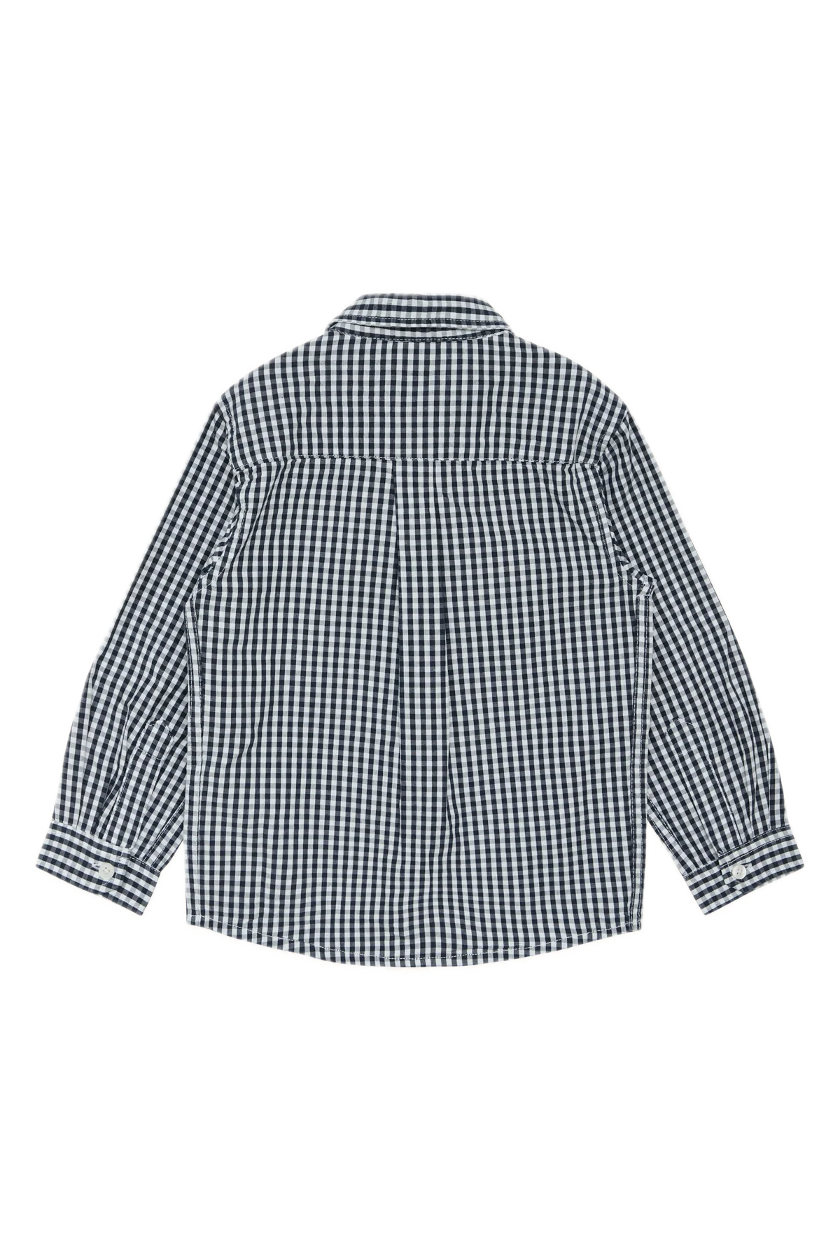 Rene Check  Navy - Image 3
