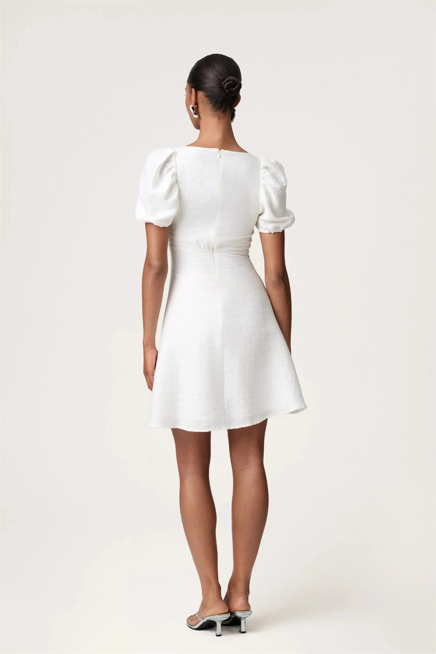 SORRENTO MINI DRESS  Off White - Image 2