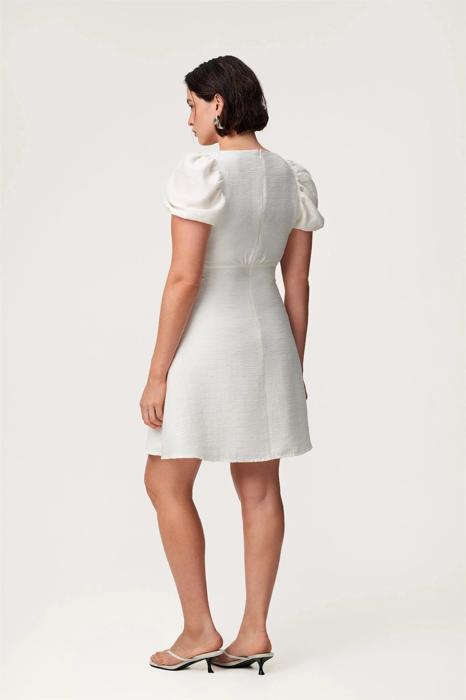 SORRENTO MINI DRESS  Off White - Image 6