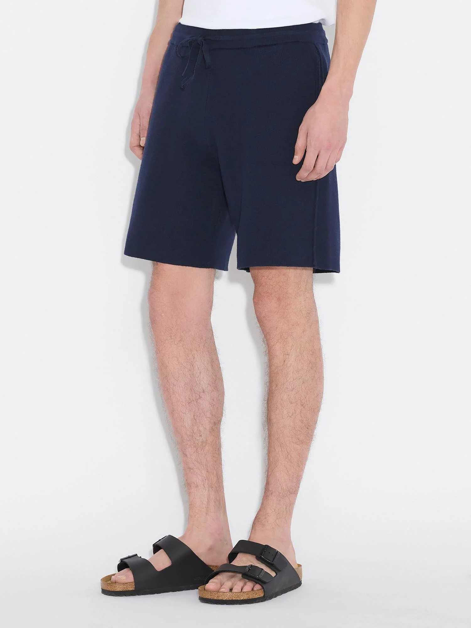 Summer Knit Shorts  Navy - Image 2