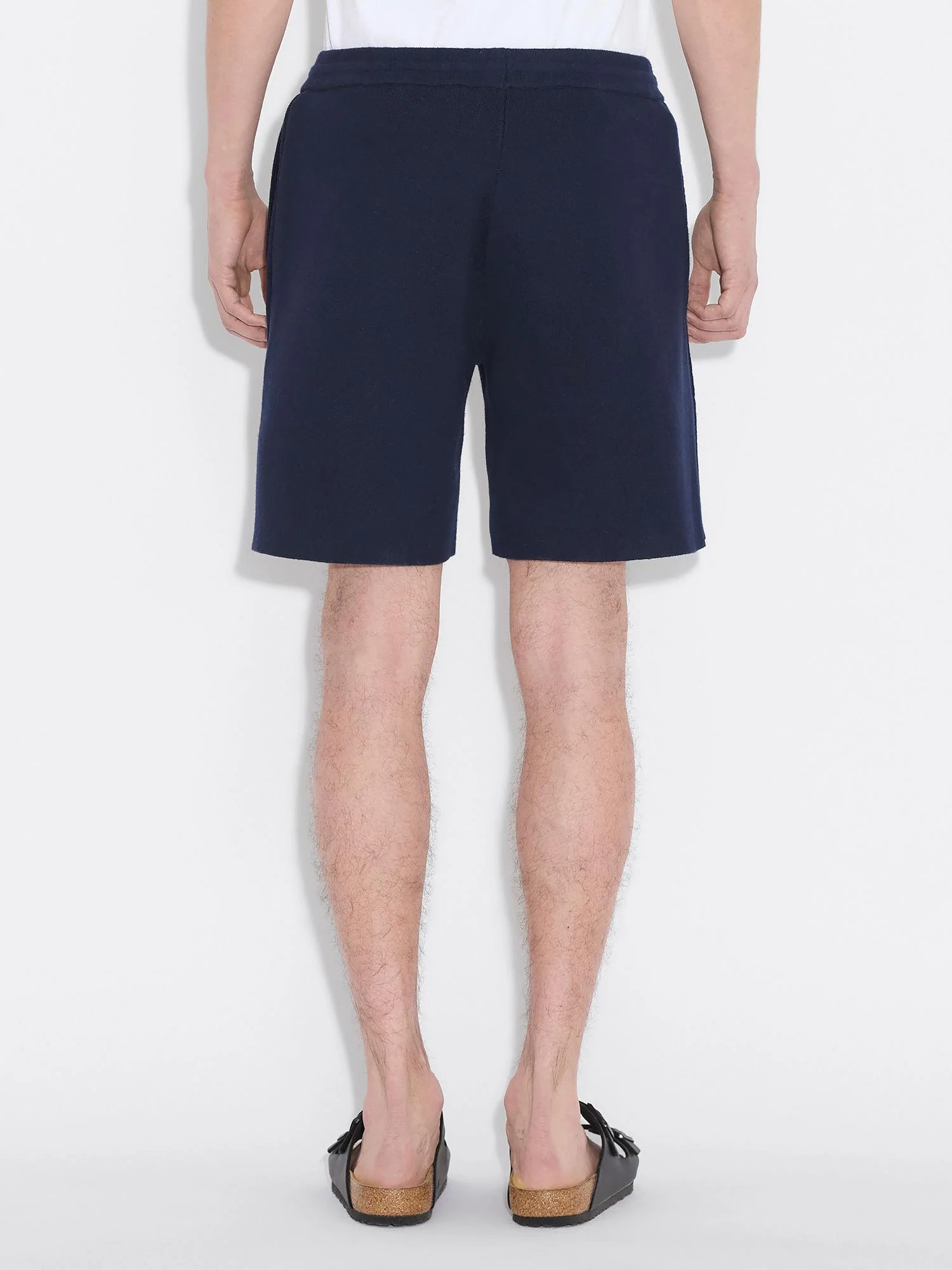 Summer Knit Shorts  Navy - Image 3