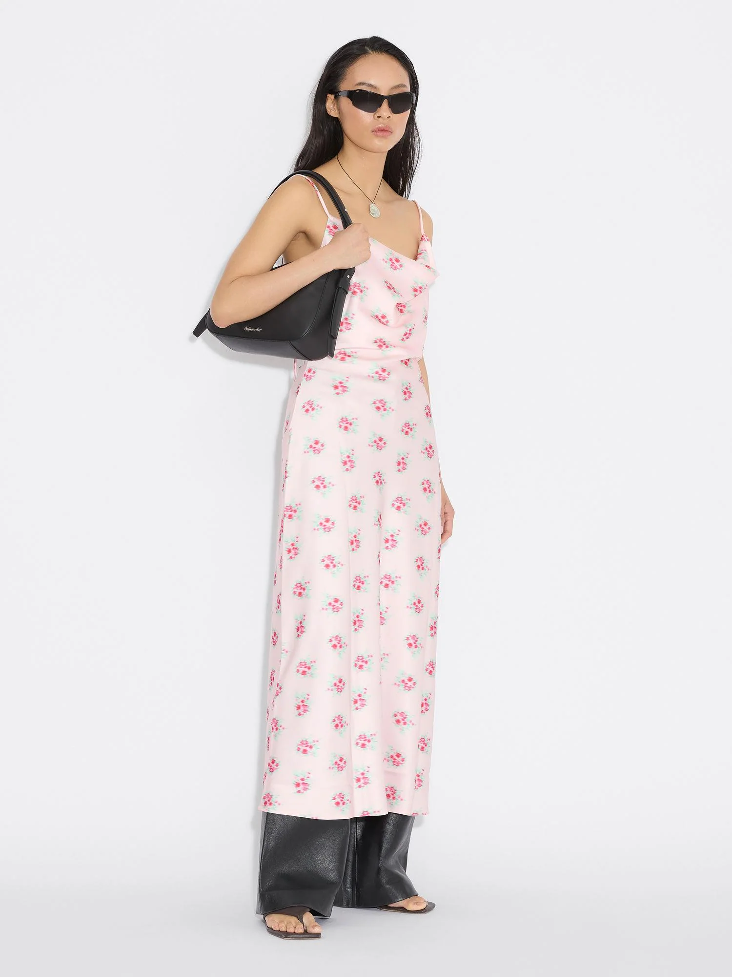 Eila Print Dress Lt. Pink Mix - Image 4