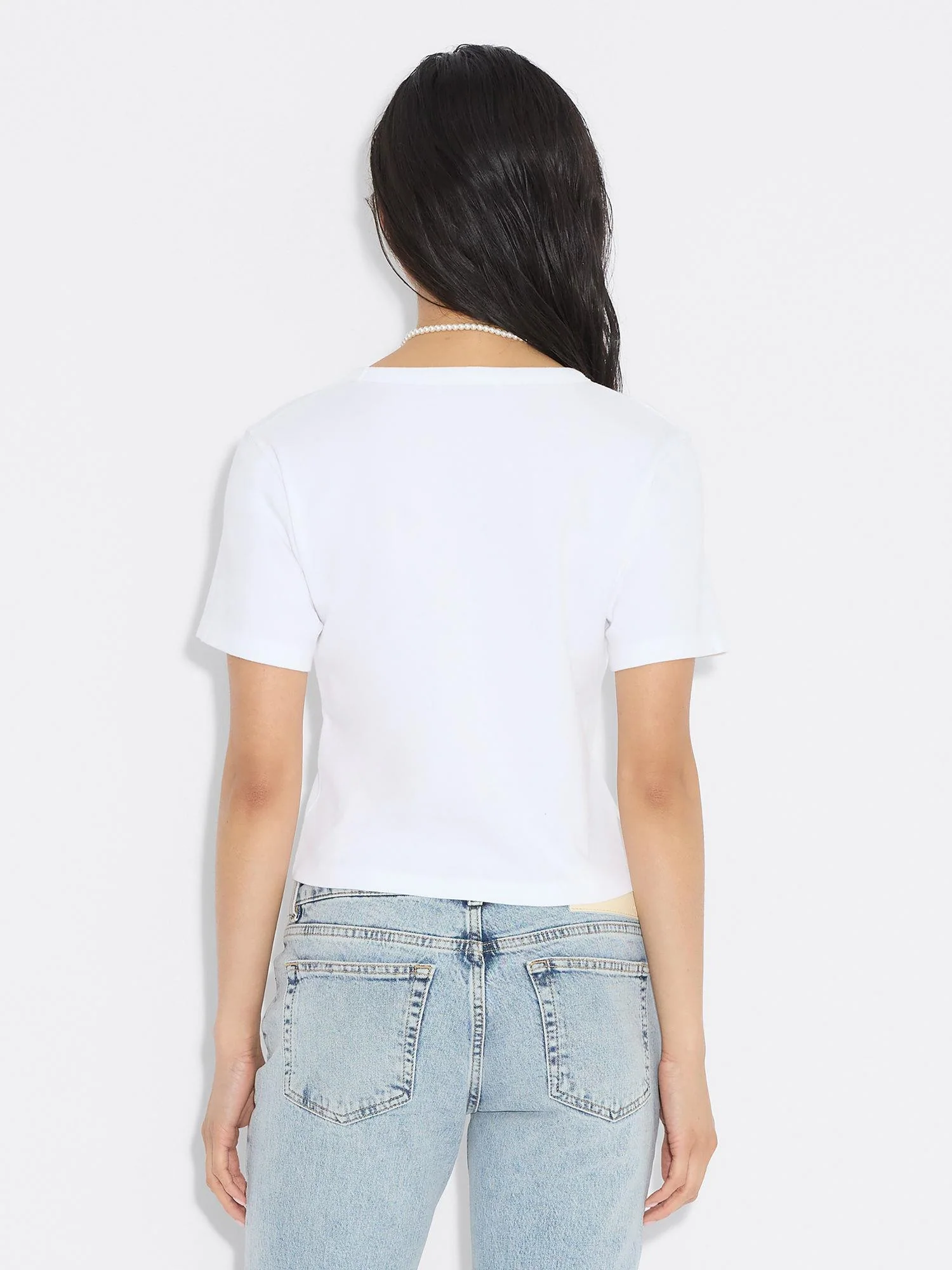Mackerel Tee  White - Image 6
