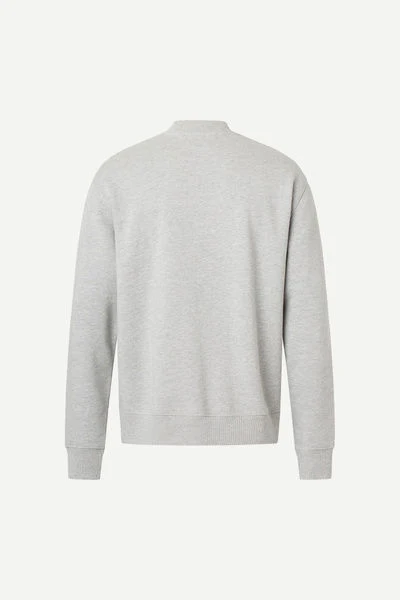 Norsbro Crew Neck 11727  Grey Mel. - Image 2