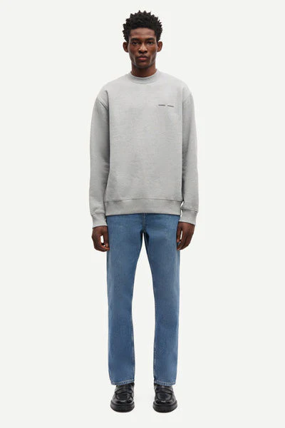 Norsbro Crew Neck 11727  Grey Mel. - Image 7