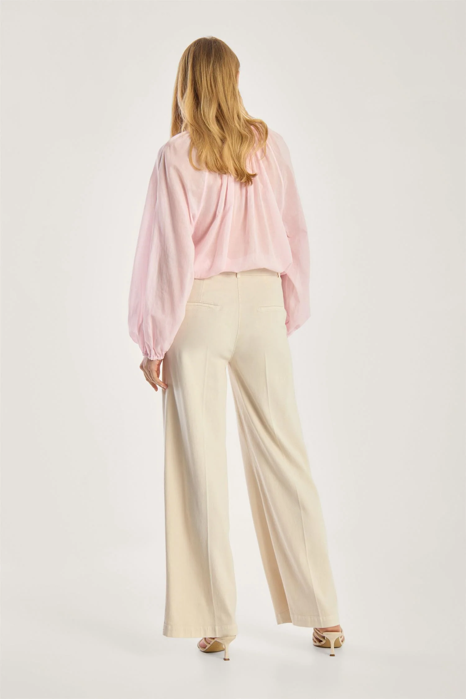 SHILOH COLORED SOFT DENIM  Crema - Image 2