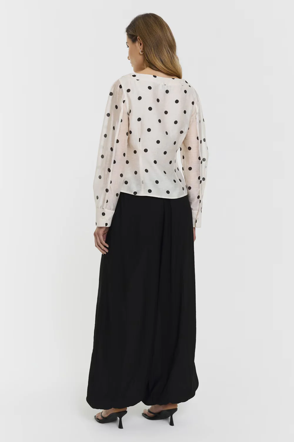 Maika blouse  Black Dots - Image 3