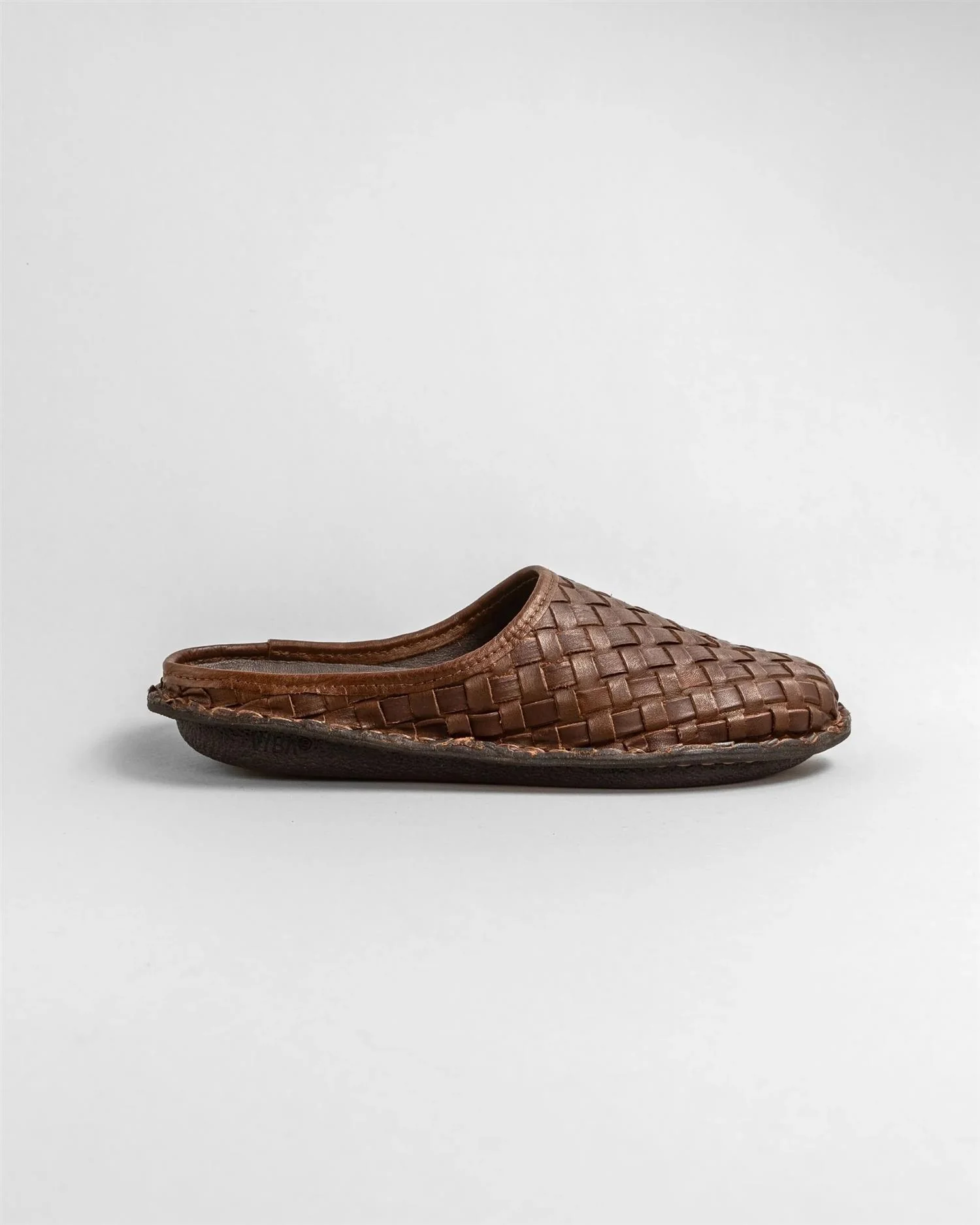 Viba Roma Woven Leather Cocoa Brown - Image 2