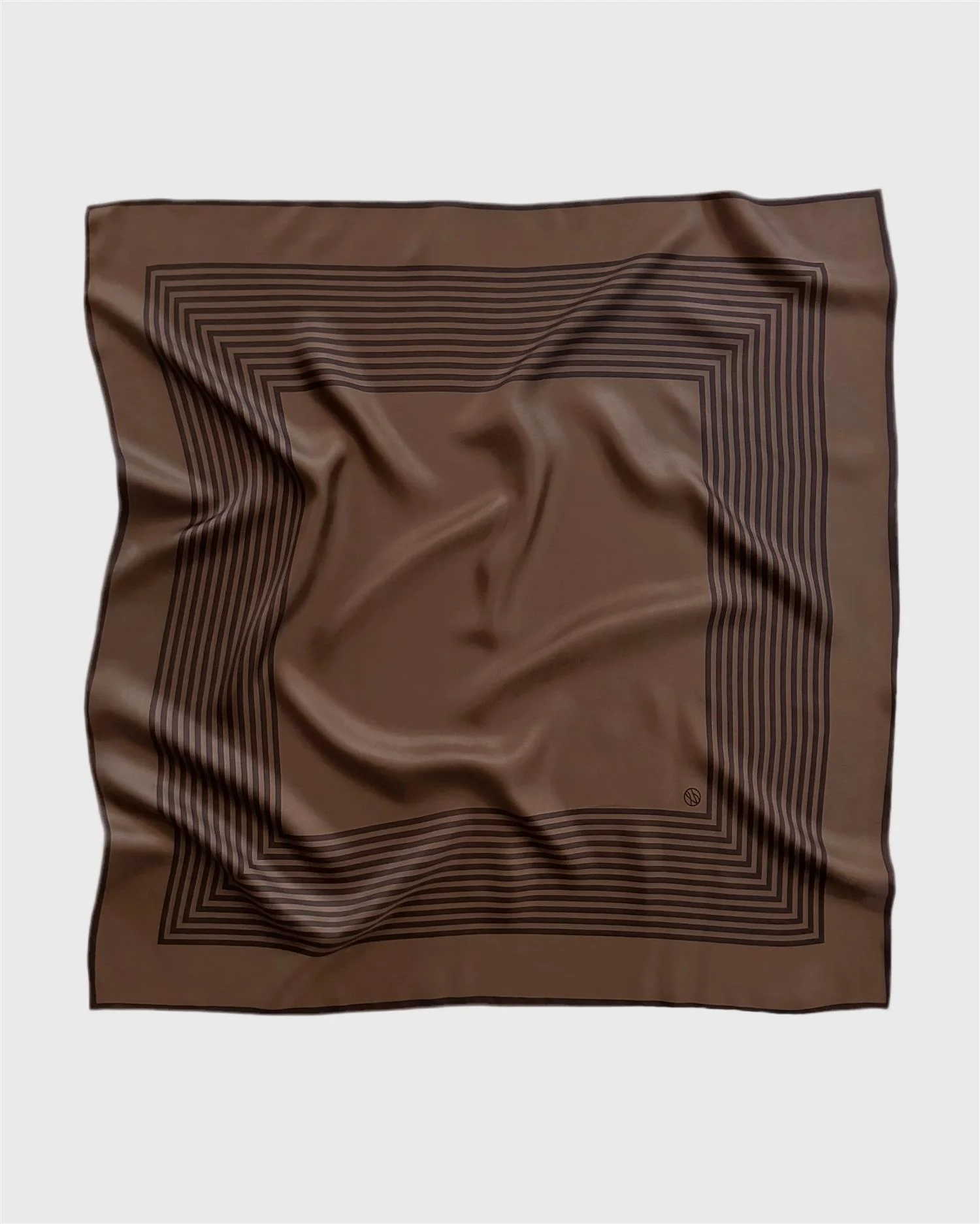 Striped Scarf Brown