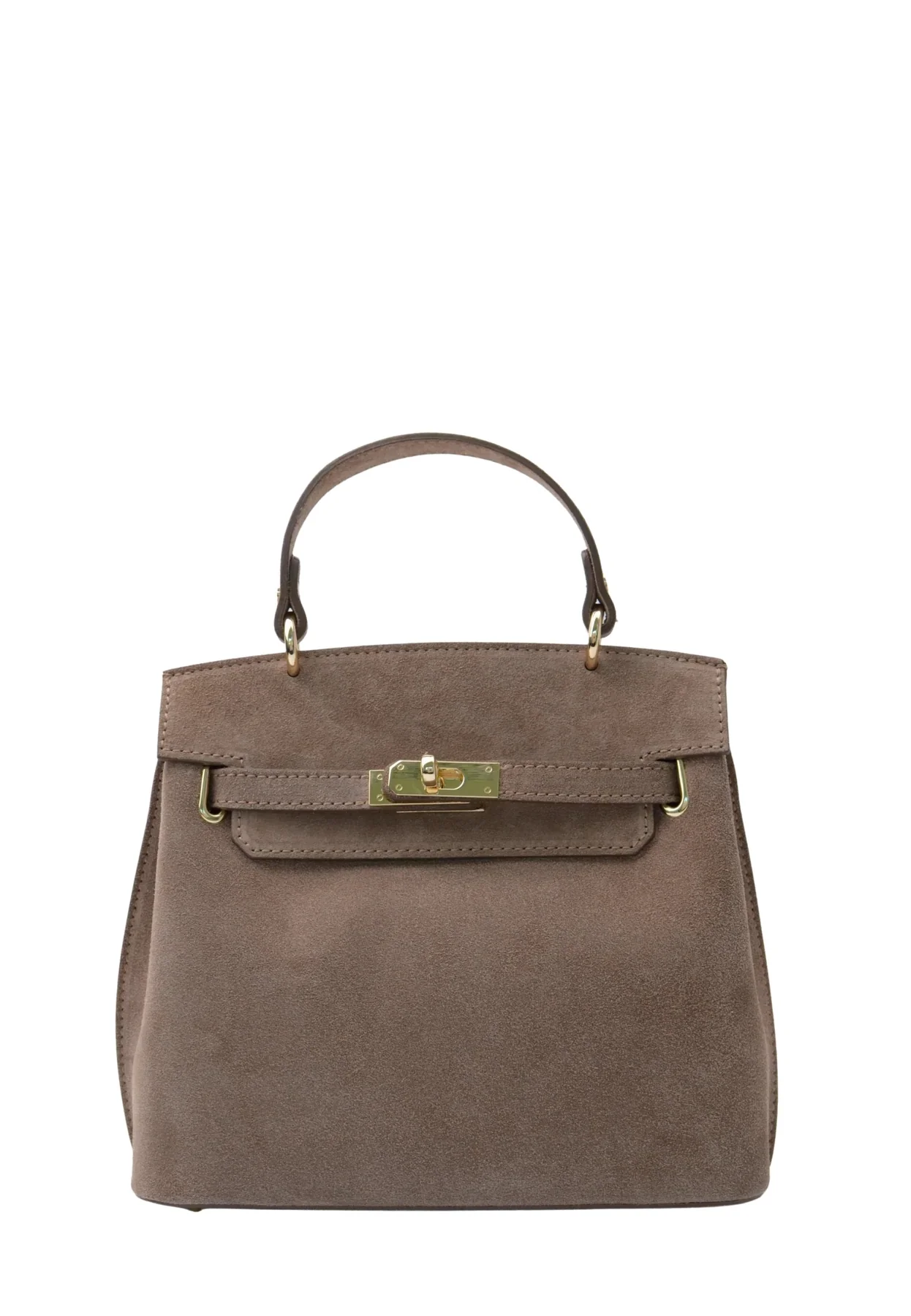 RIVOLI BAG SUEDE  Taupe
