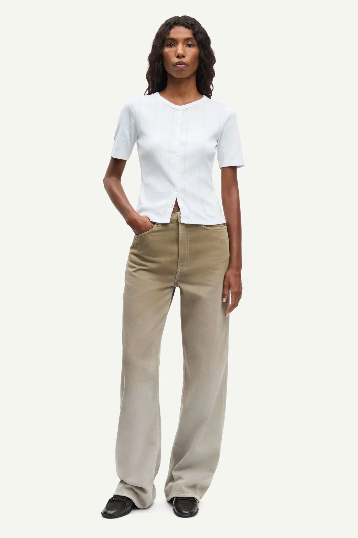 Sajuni Ss Cardigan White - Image 4