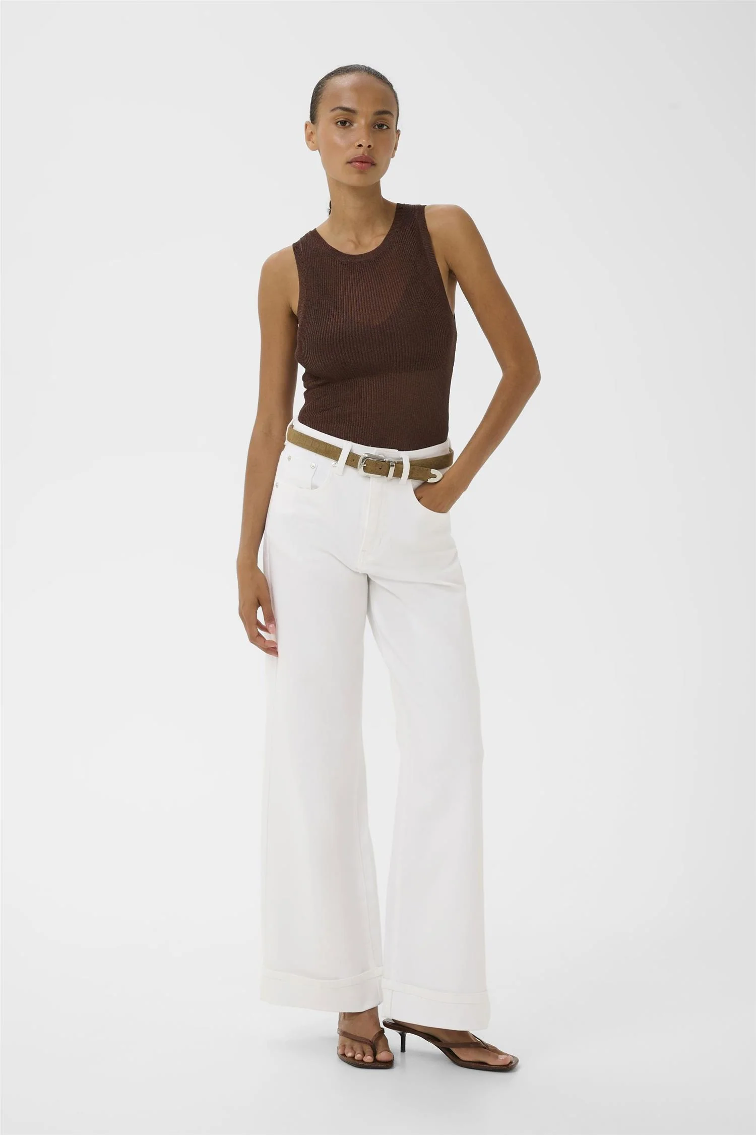 Silvigz Top  Deep Brown Metallic - Image 2