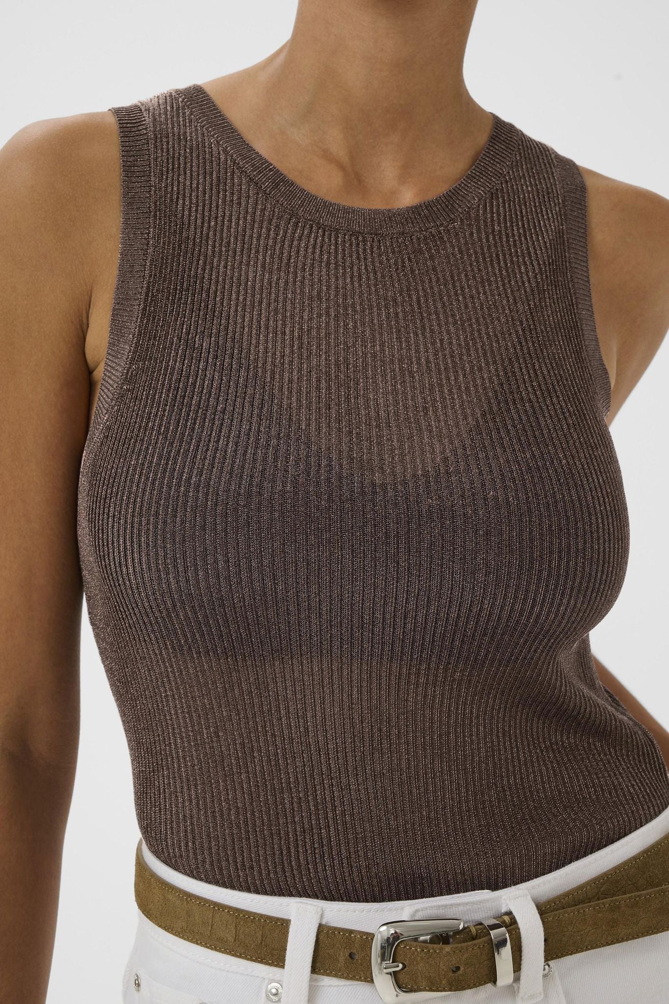 Silvigz Top  Deep Brown Metallic - Image 3