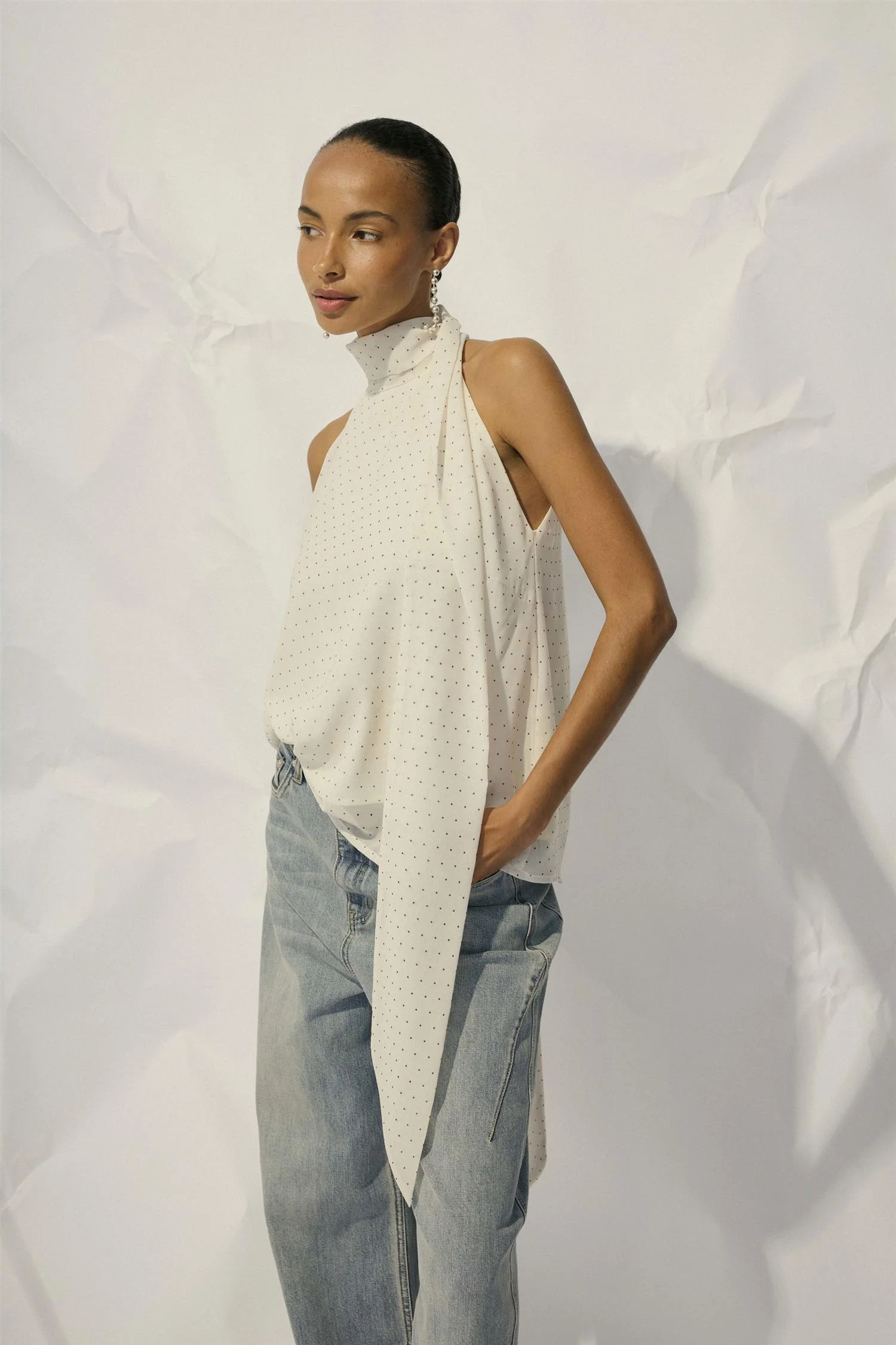 Dorah P Top  Birch Dot - Image 6