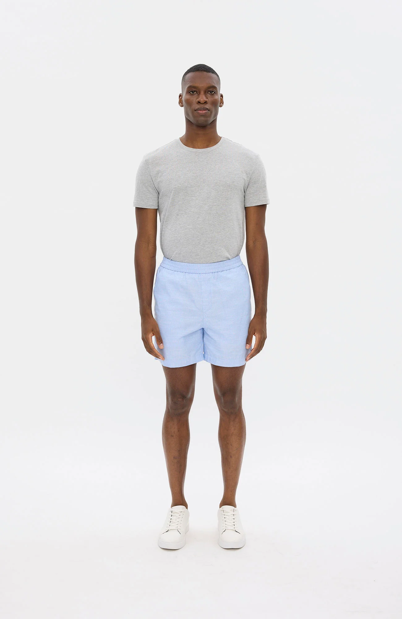 Turipl Shorts 035  Sky Blue Stripe - Image 3