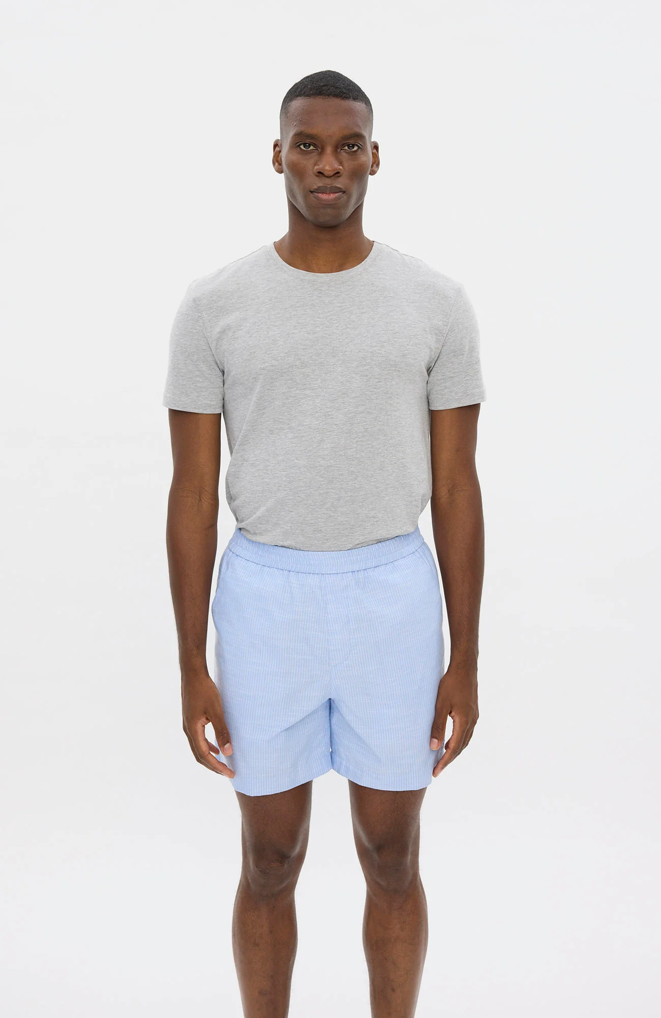 Turipl Shorts 035  Sky Blue Stripe - Image 8
