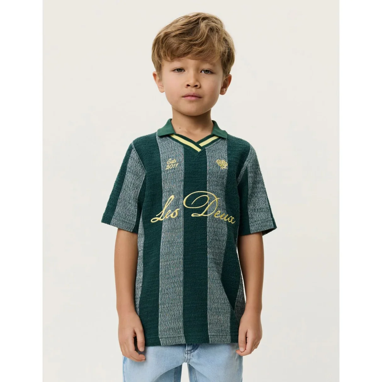 Jacquard Football Jersey KID  Pine Green - Image 2