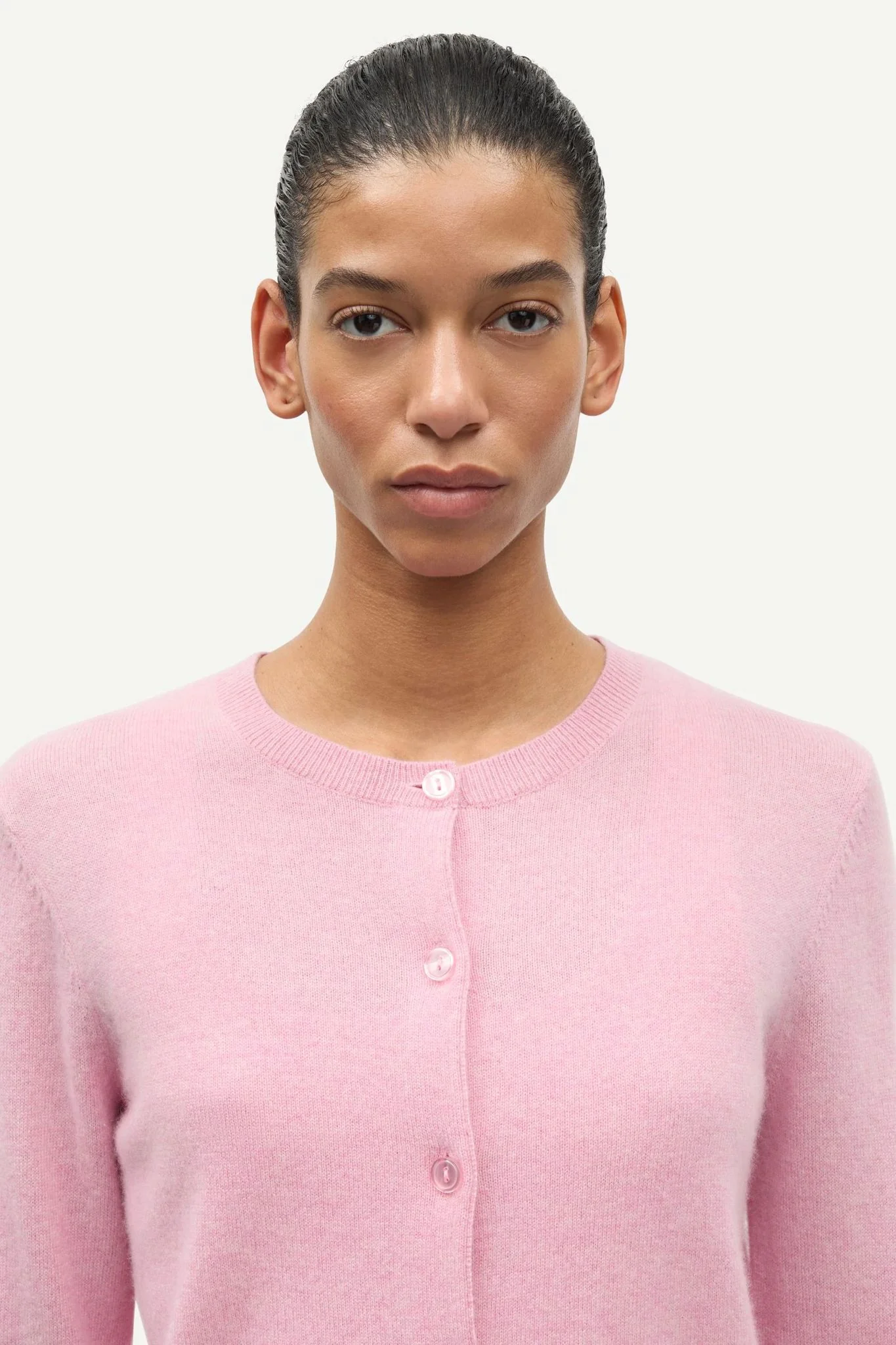 Saboston Cardigan  Bleached Mauve - Image 6